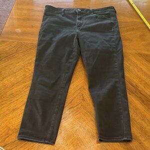 American Eagle High Rise Crop Jeans